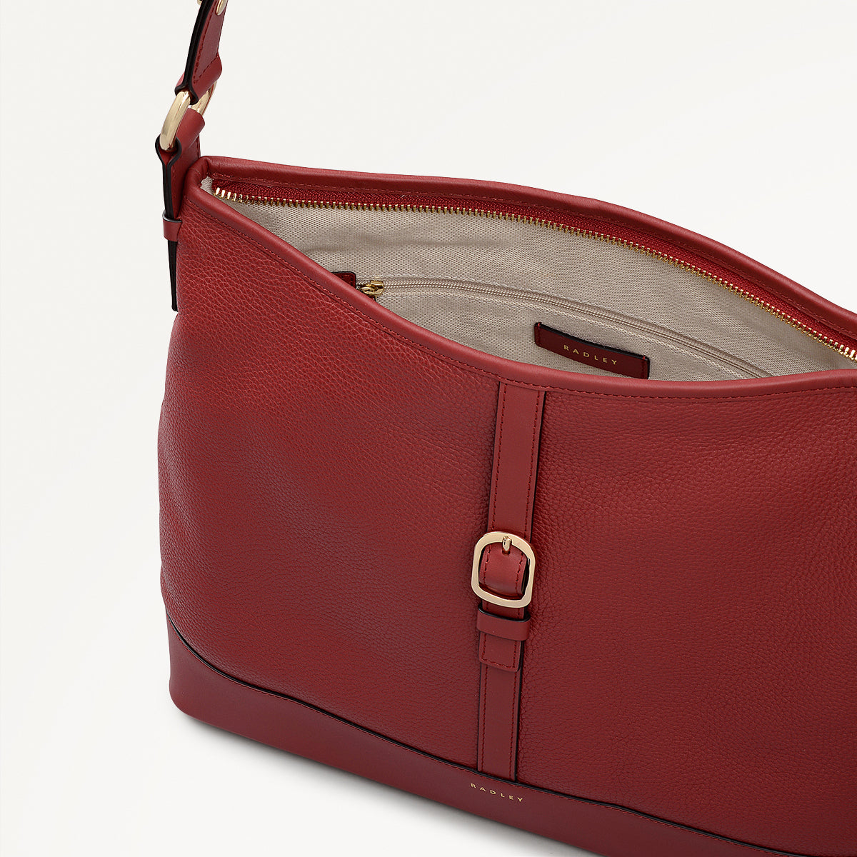 Radley London Claret Medium Ziptop Shoulder