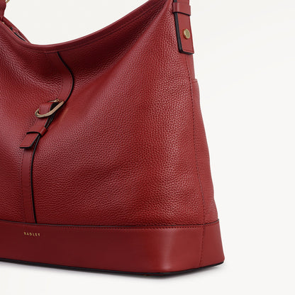 Radley London Claret Medium Ziptop Shoulder