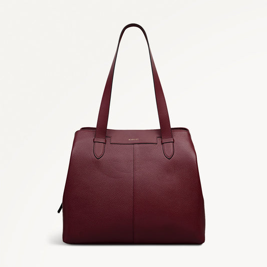 Radley London Merlot Medium Ziptop Shoulder