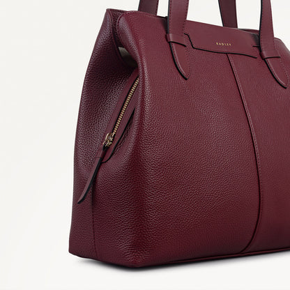 Radley London Merlot Medium Ziptop Shoulder