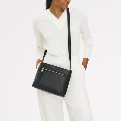 Radley London Black Small Ziptop Cross Body