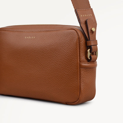 Radley London Indus Tan Mini Zip Around Cross Body