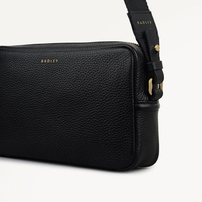 Radley London Black Mini Zip Around Cross Body