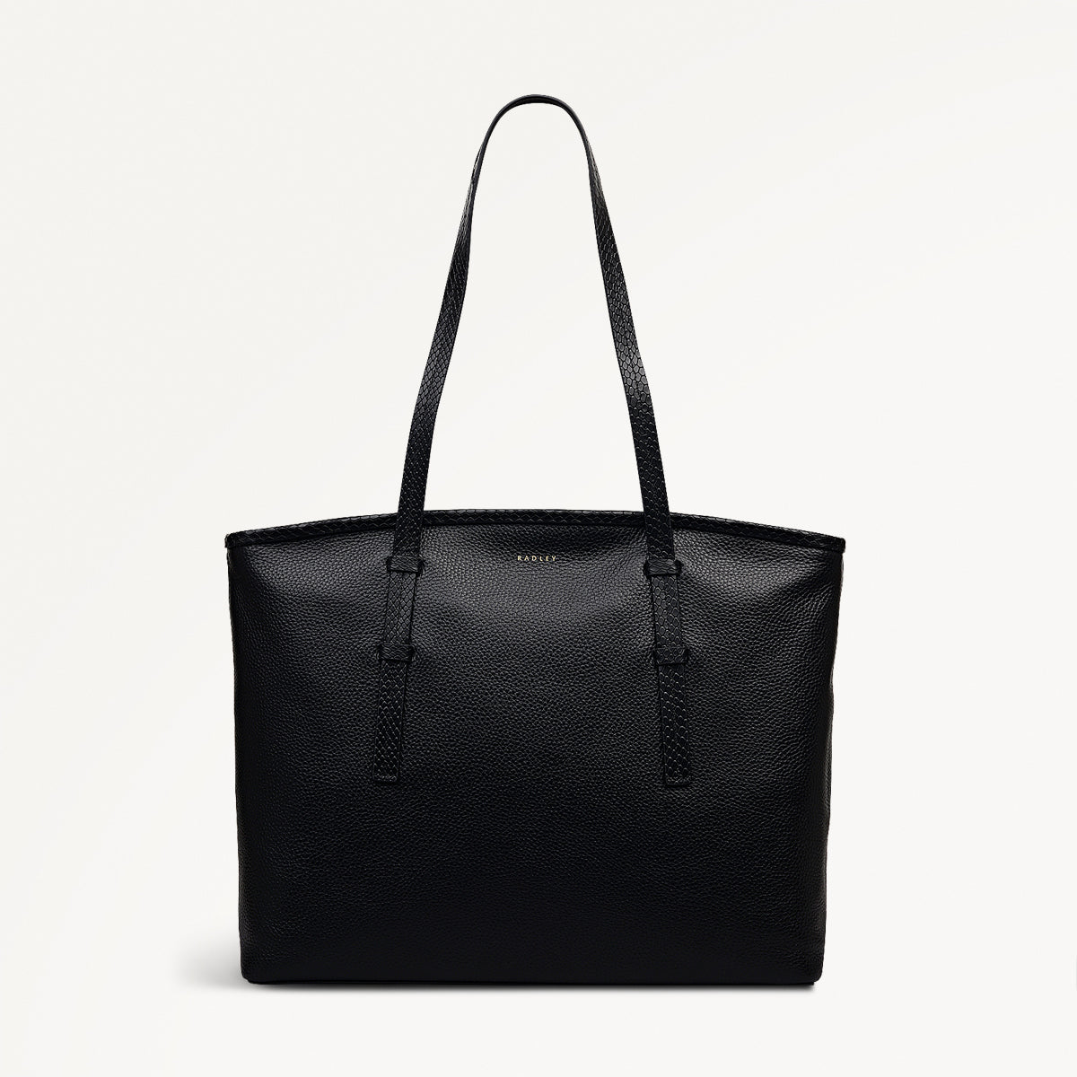 Radley London Black Medium Ziptop Tote