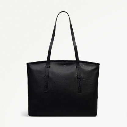 Radley London Black Medium Ziptop Tote