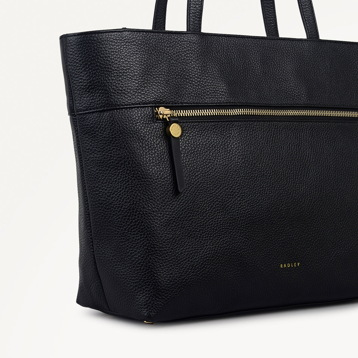 Radley London Black Medium Ziptop Tote