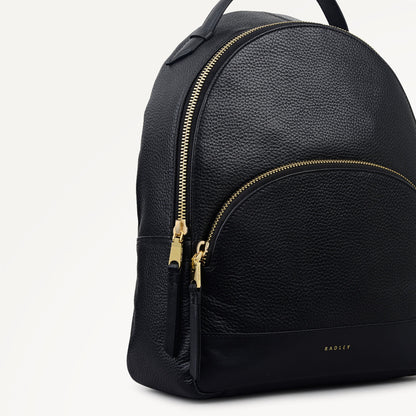 Radley London Black Medium Zip Around Backpack