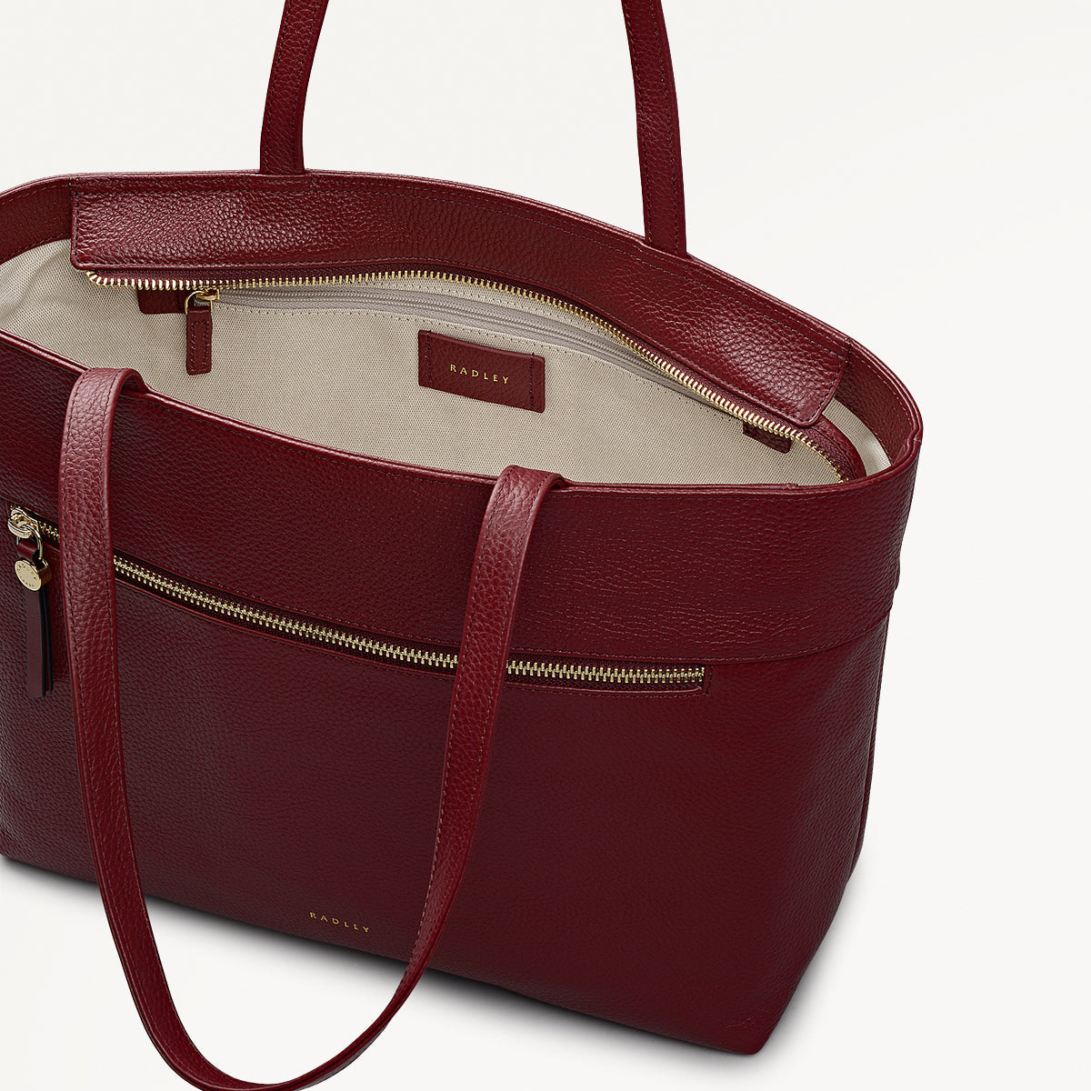 Radley London Merlot Medium Ziptop Tote