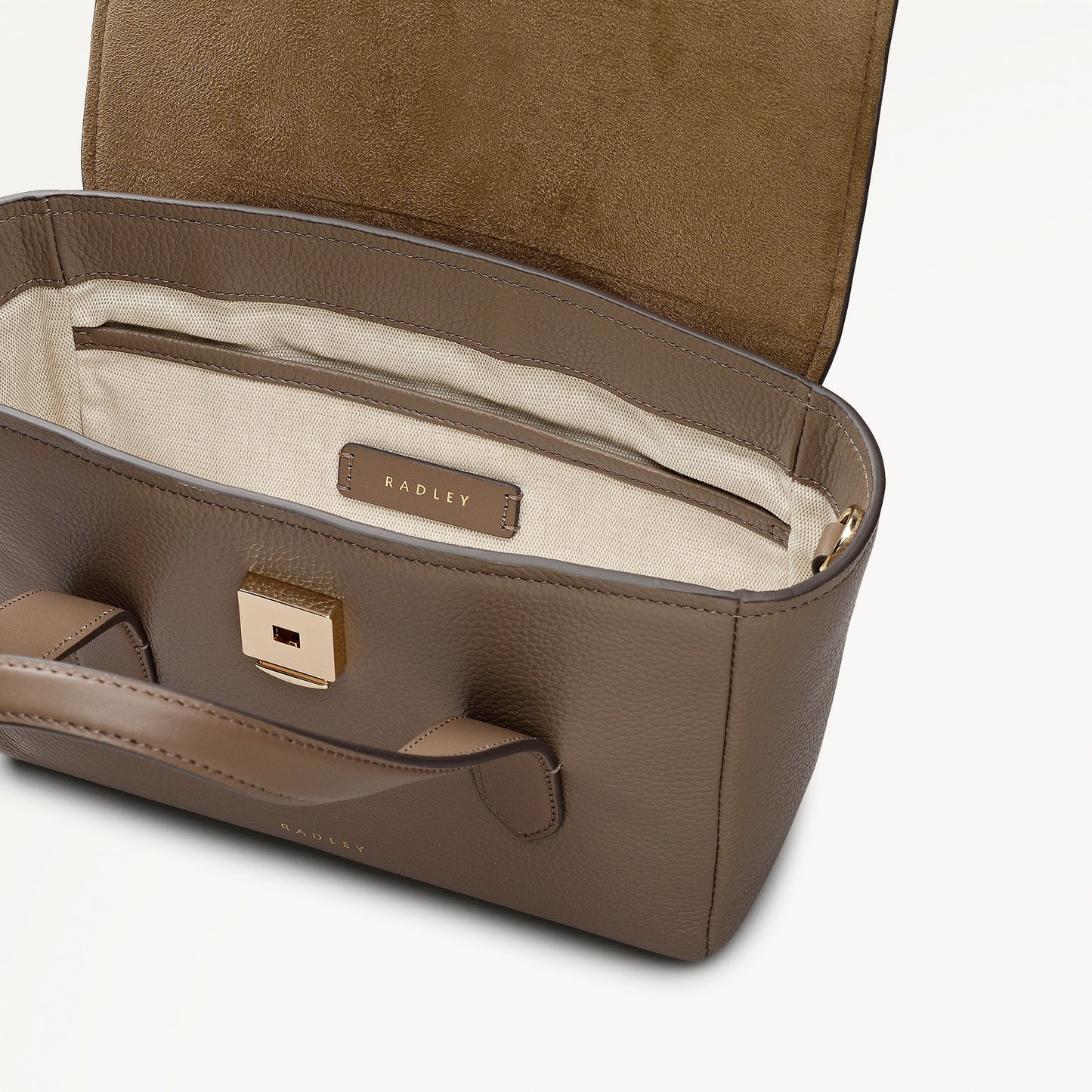 Radley London Coffee Small Flapover Grab
