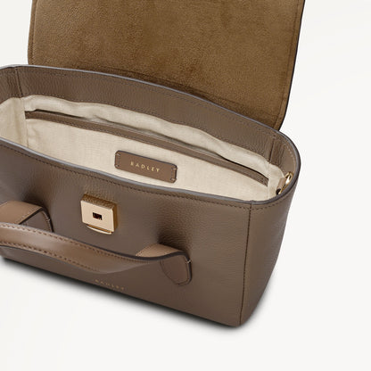 Radley London Coffee Small Flapover Grab
