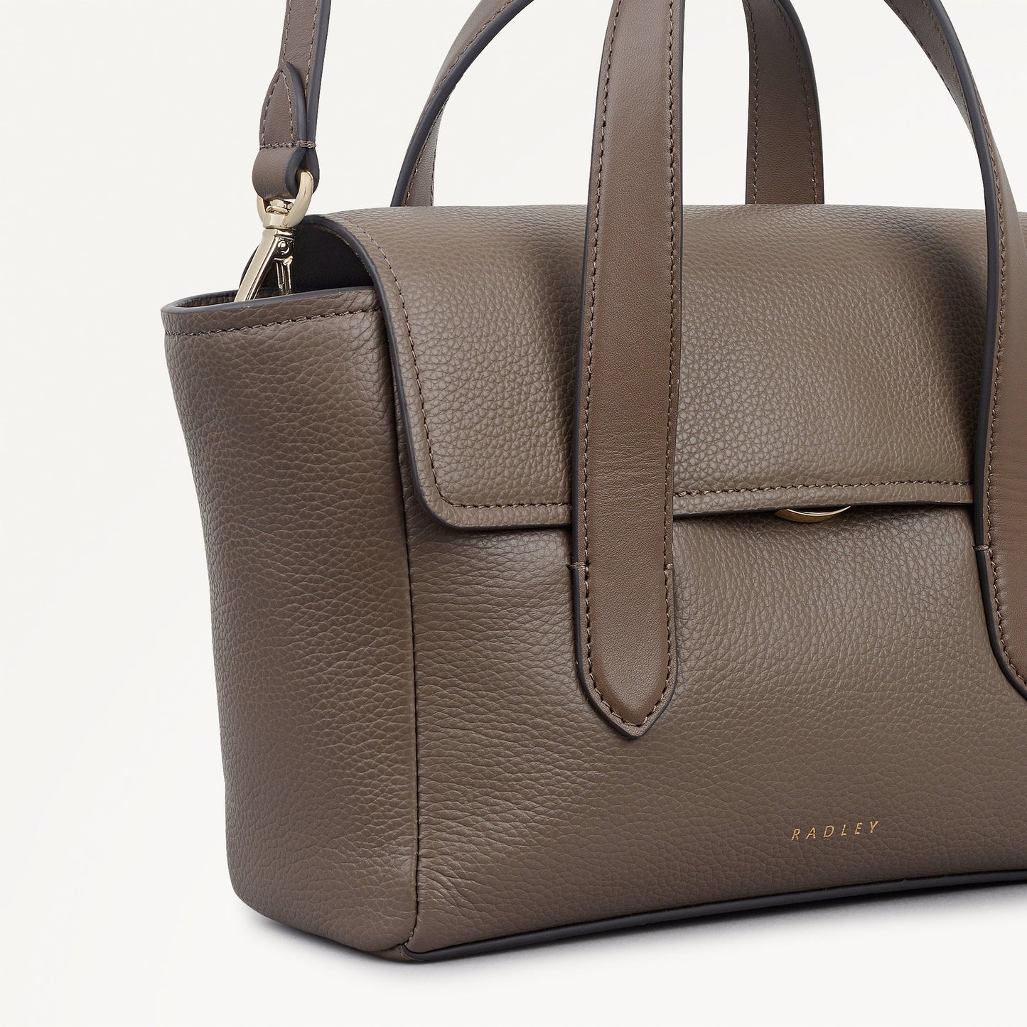 Radley London Coffee Small Flapover Grab