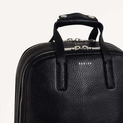 Radley London Black Medium Zip Around Backpack