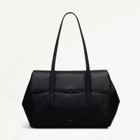 Radley London Black Large Flapover Shoulder