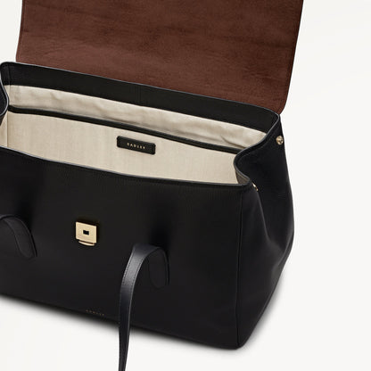 Radley London Black Large Flapover Shoulder