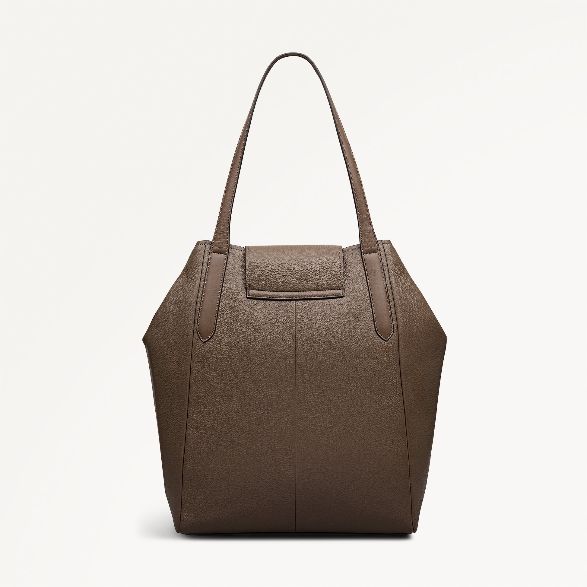 Radley London Coffee Large Flapover Tote