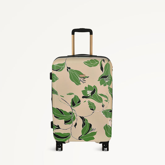 Radley London Southwell Gardens - Floral 4 Wheel Medium Suitcase Stone - 111735