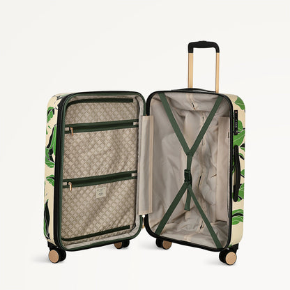 Radley London Southwell Gardens - Floral 4 Wheel Medium Suitcase Stone - 111735