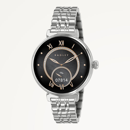 Radley London Series 48 Amoled With T-Bar Strap Silver - RYS48-4027