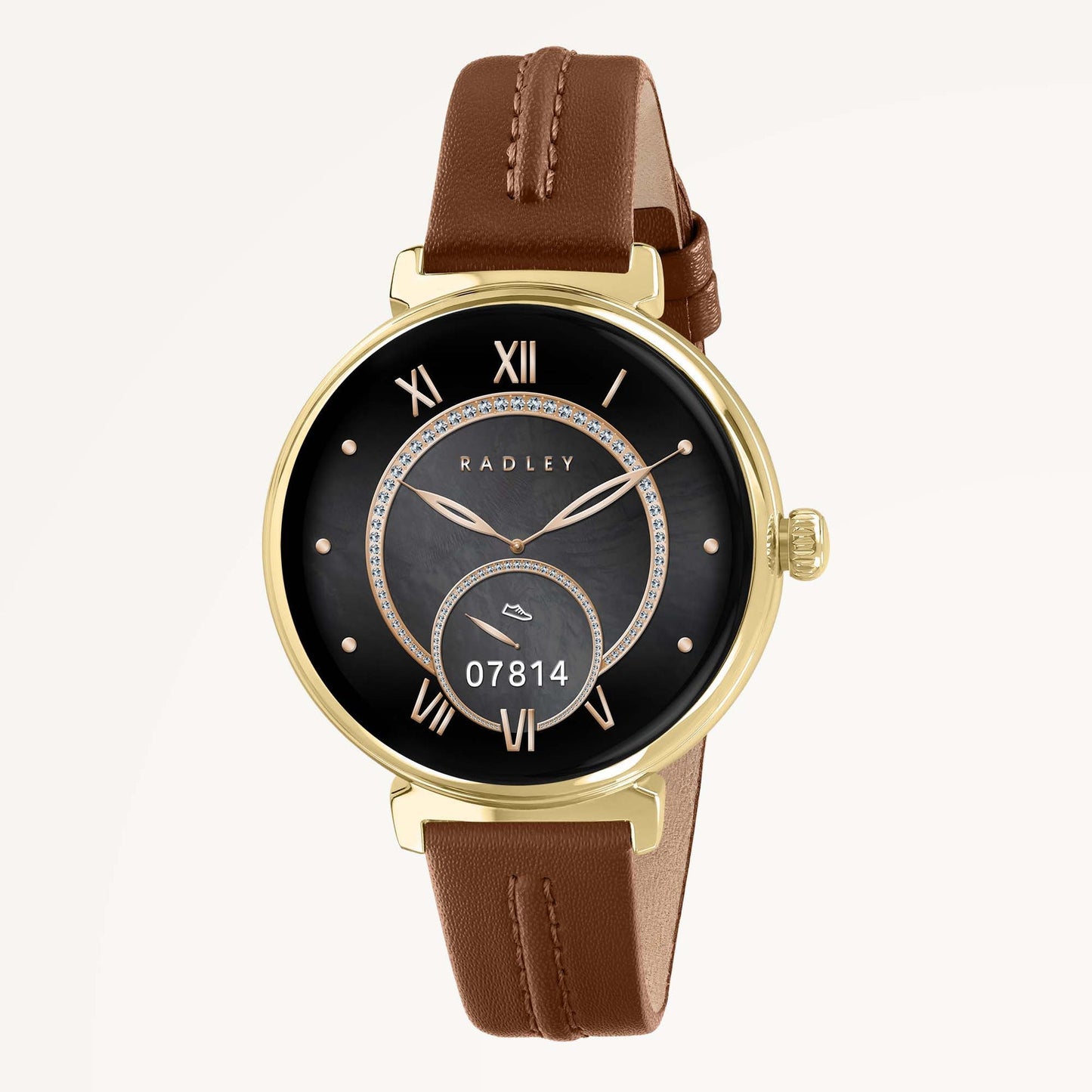 Radley London Series 48 T-Bar Smartwatch With Leather Cognac - RYS48-2194