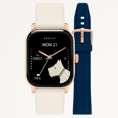 Radley London Series 56 Smartwatch With Two Straps Salt - RYS56-2200