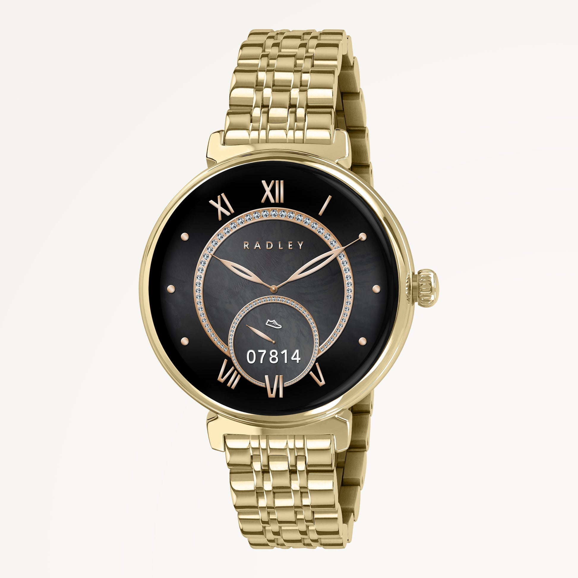 Radley London Series 48 T-Bar Amoled Smartwatch Gold - RYS48-4028
