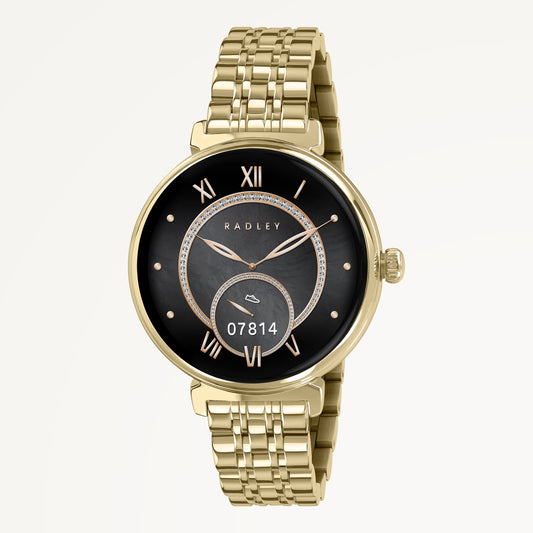Radley London Series 48 T-Bar Amoled Smartwatch Gold - RYS48-4028