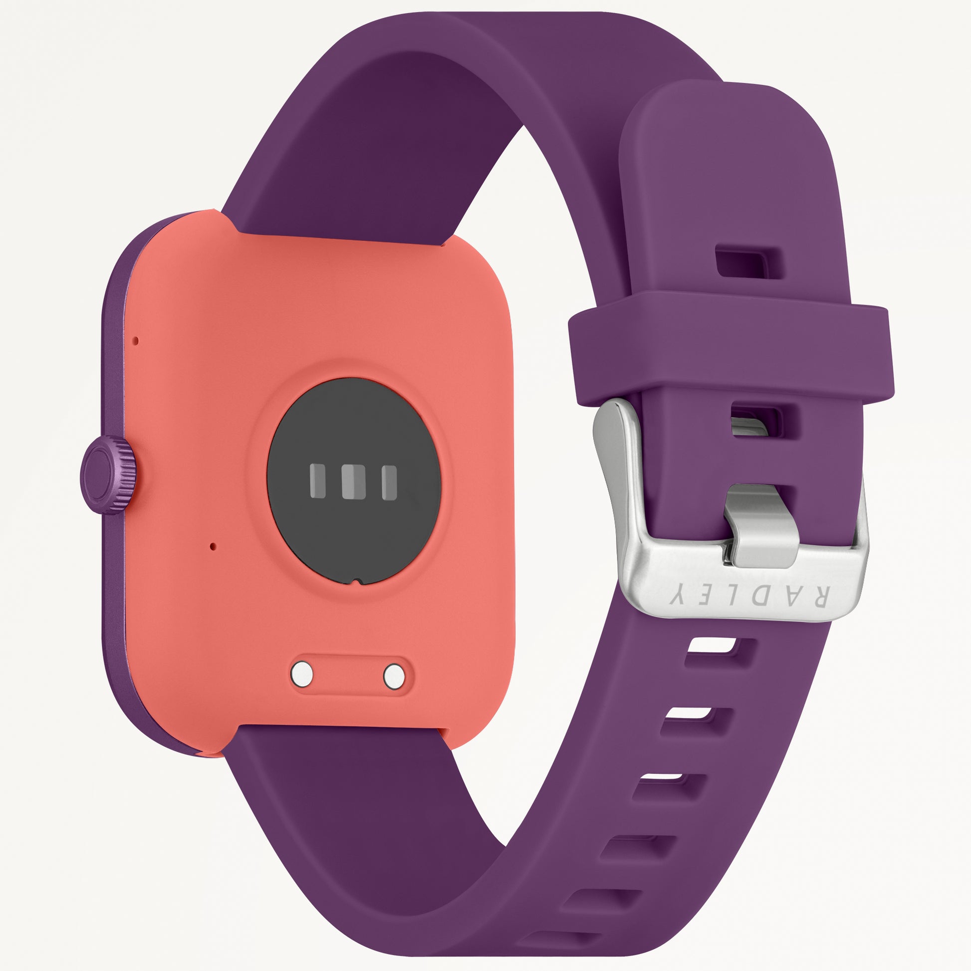 Radley London Series 32 With Silicon Strap Purple - RYS32-2177
