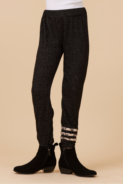Vintage Havana LEOPARD STRIPE HACCI JOGGER