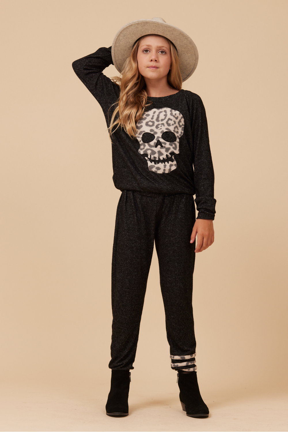 Vintage Havana LEOPARD STRIPE HACCI JOGGER