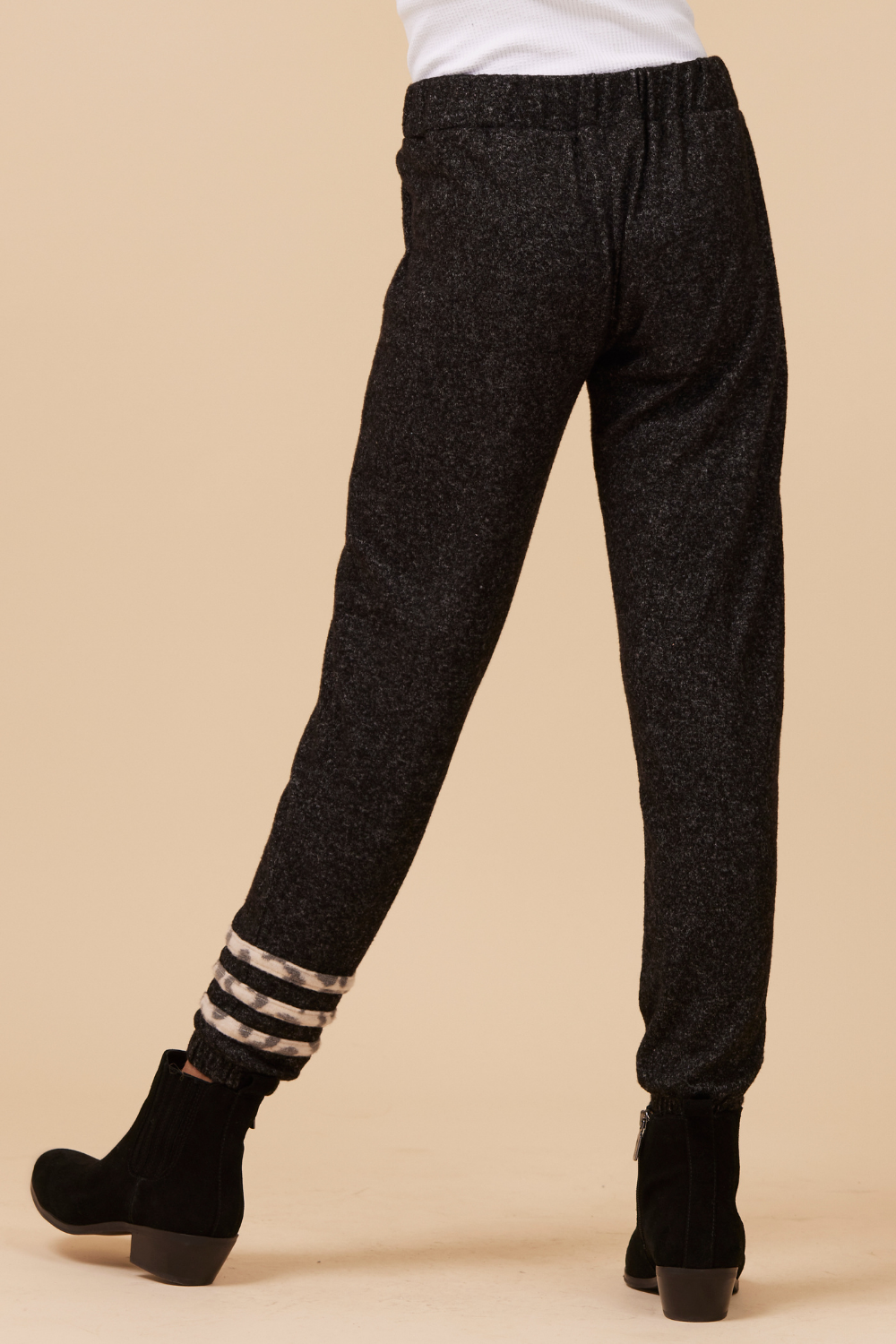 Vintage Havana LEOPARD STRIPE HACCI JOGGER