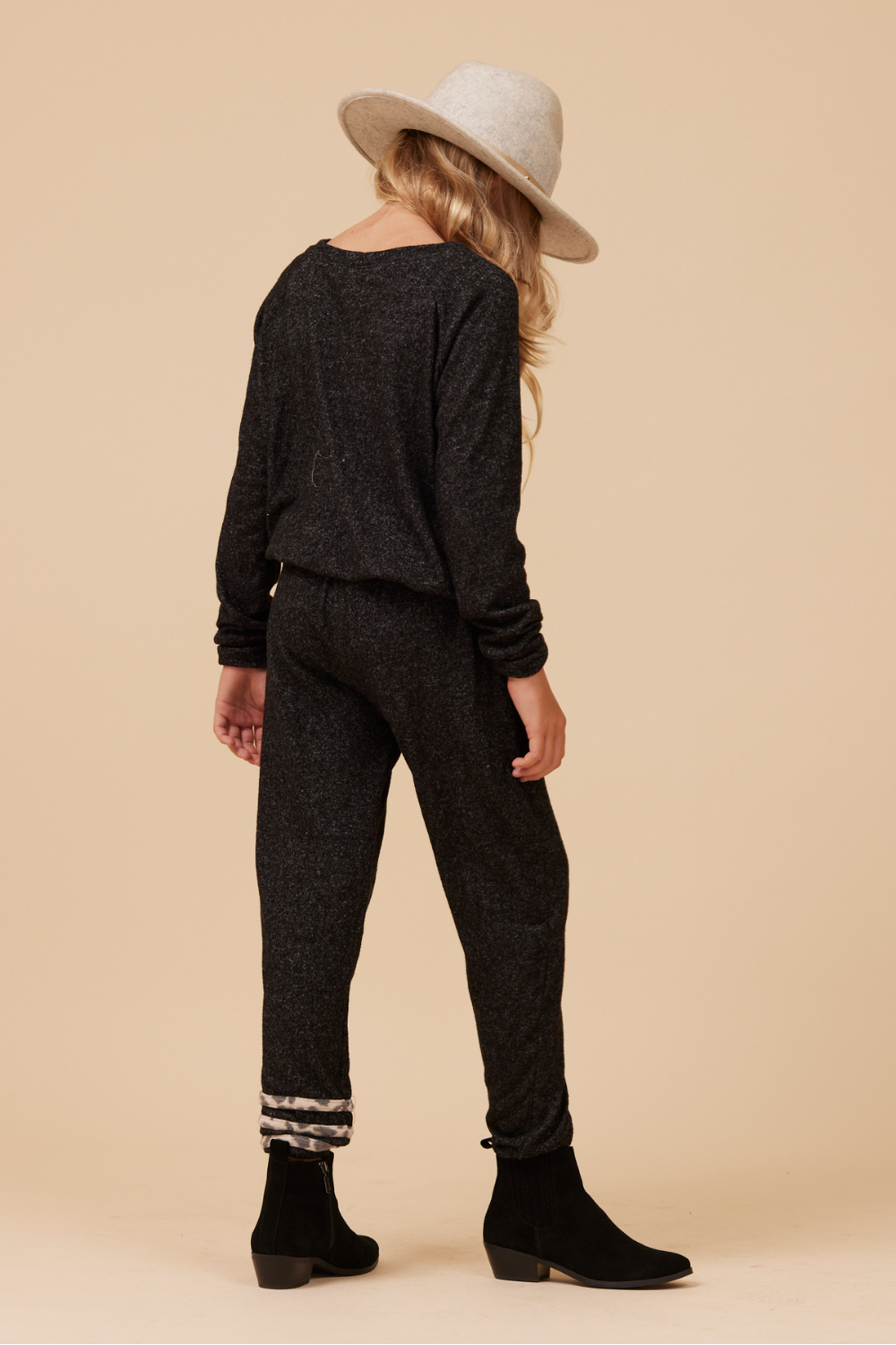 Vintage Havana LEOPARD STRIPE HACCI JOGGER