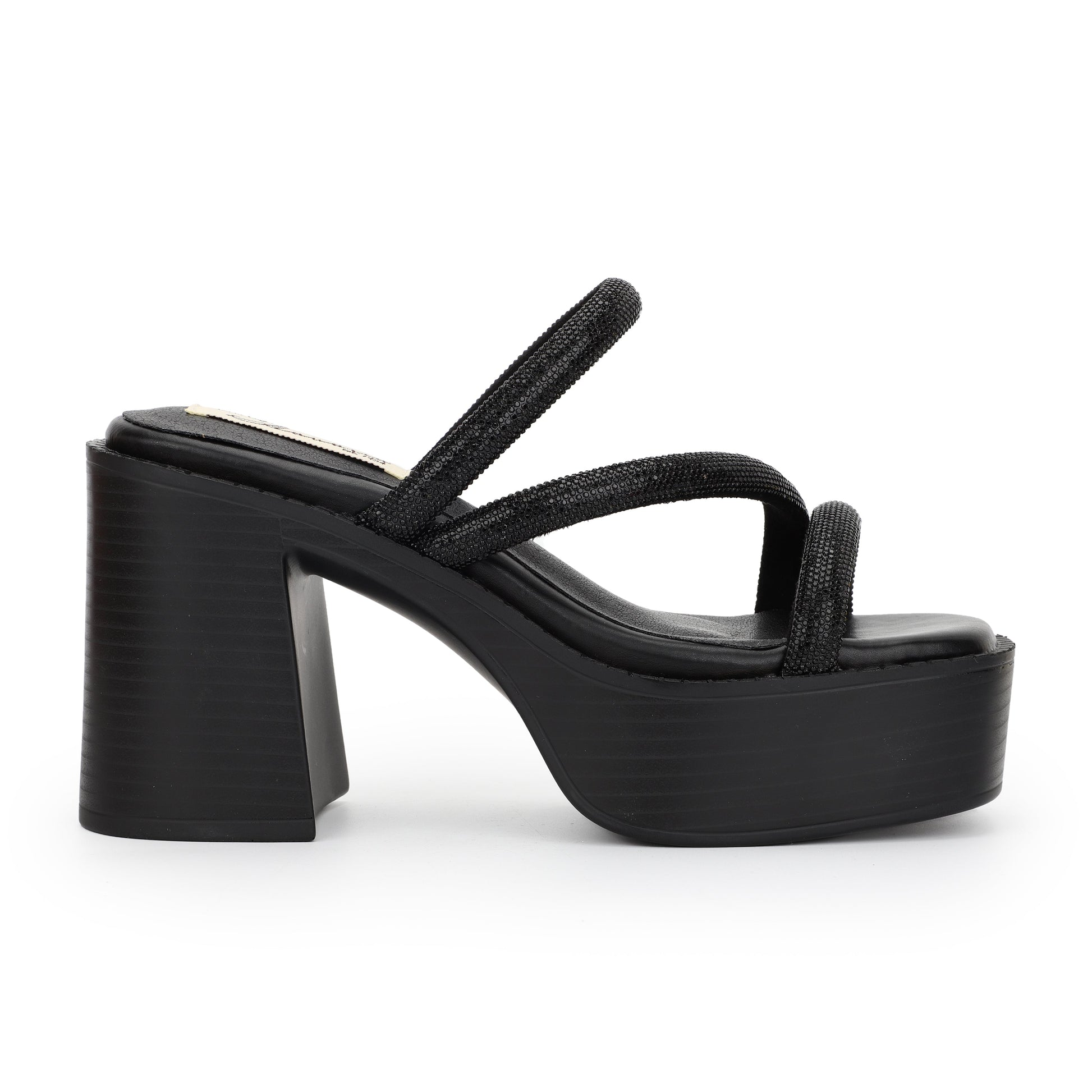Black Vintage Havana Nova Sandal - Black