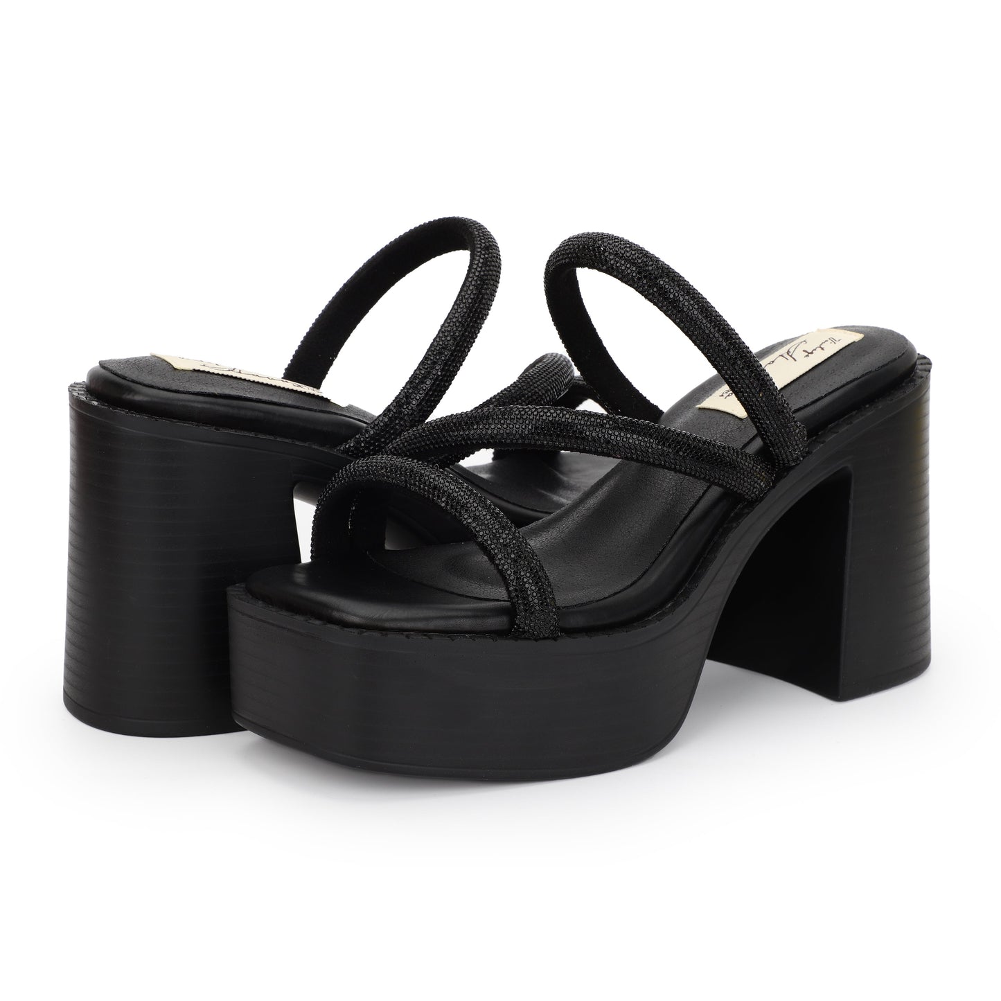 Black Vintage Havana Nova Sandal - Black