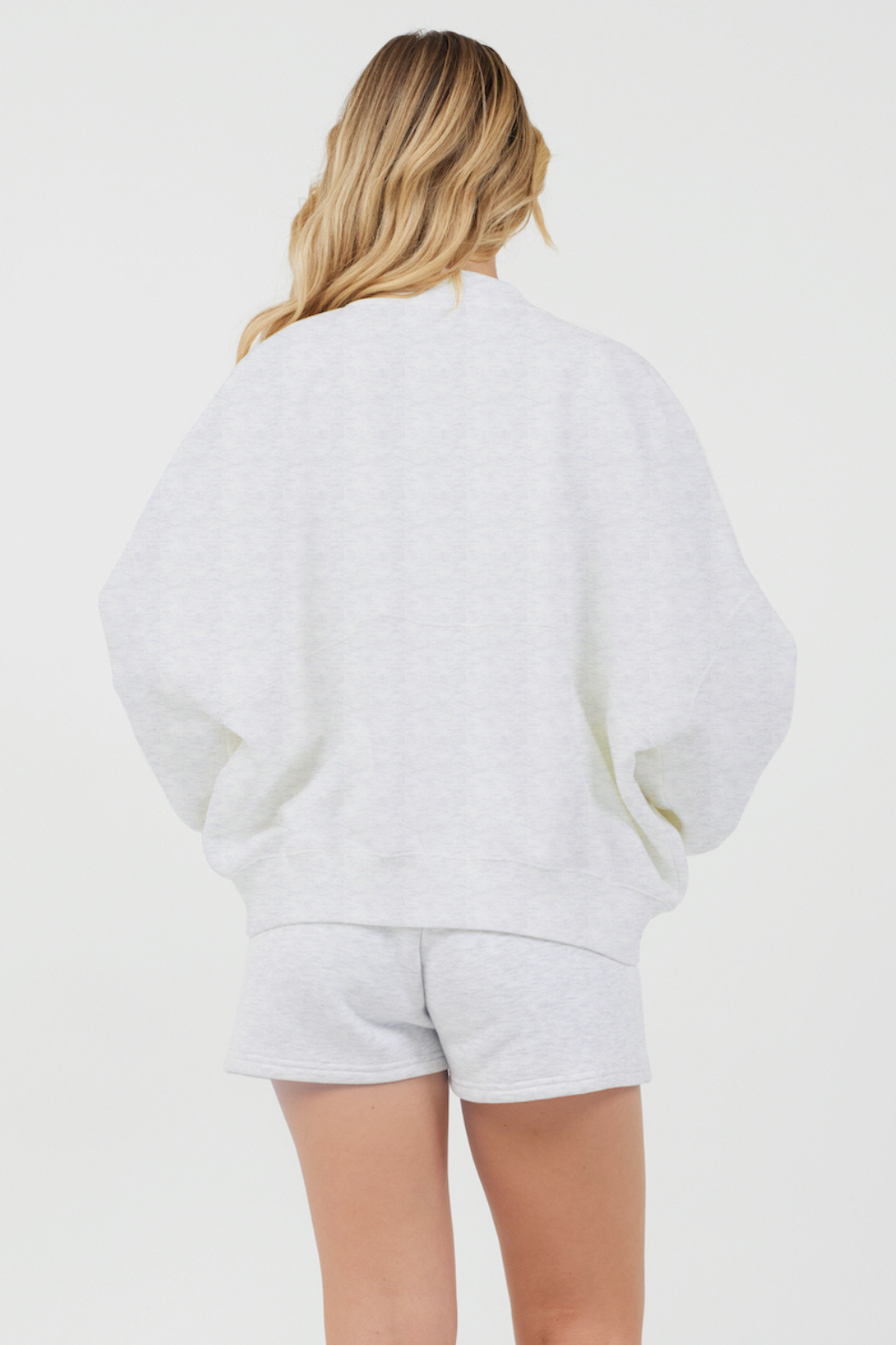 Grey Icicle Vintage Havana Grey Icicle Essential Fleece Zip Up Bomber