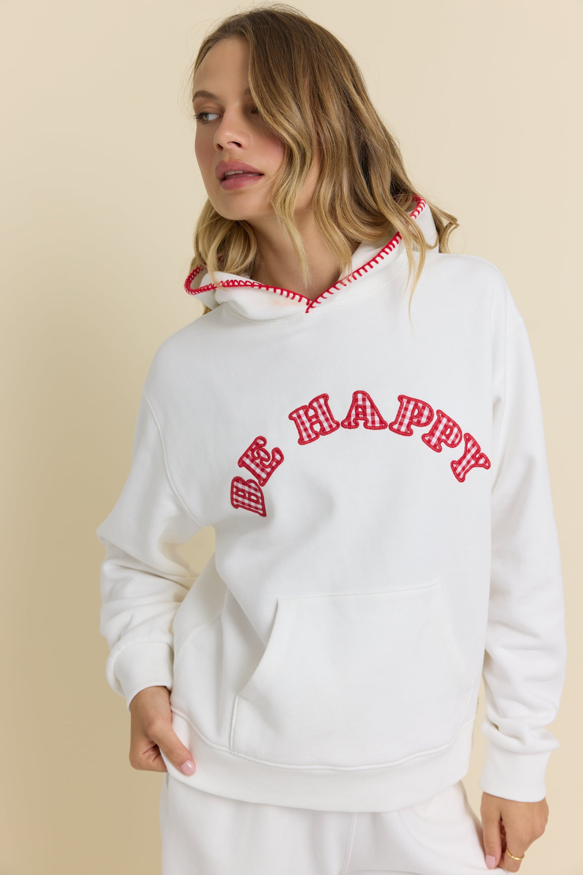 Vintage Havana Heavyweight Garment Dye Hoodie with Applique