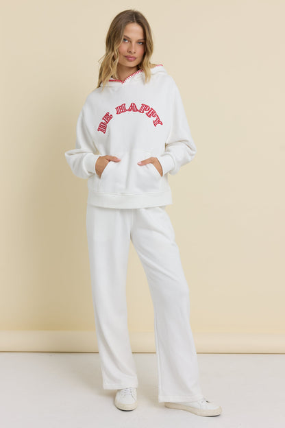Vintage Havana Heavyweight Garment Dye Hoodie with Applique