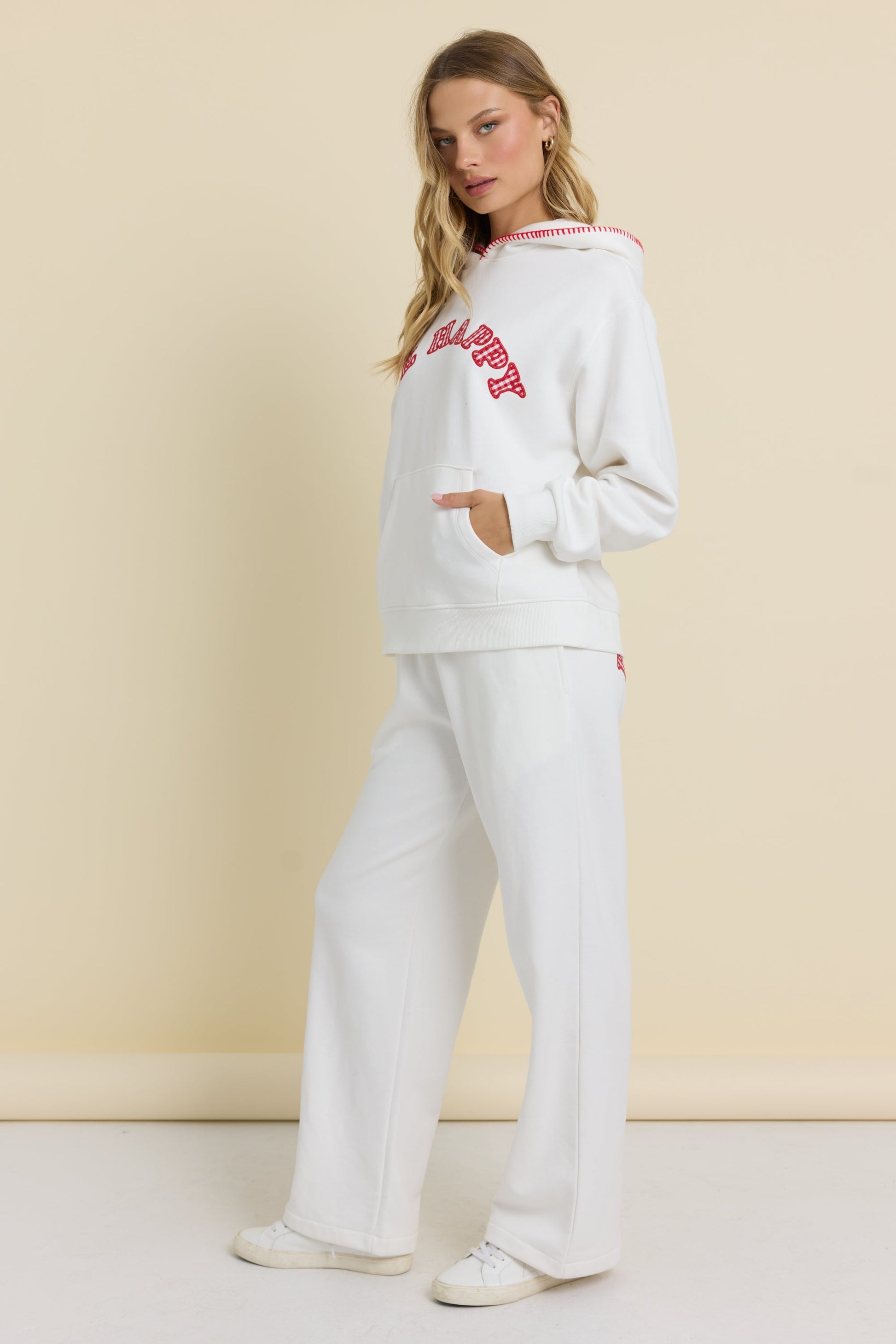 Vintage Havana Heavyweight Garment Dye Hoodie with Applique