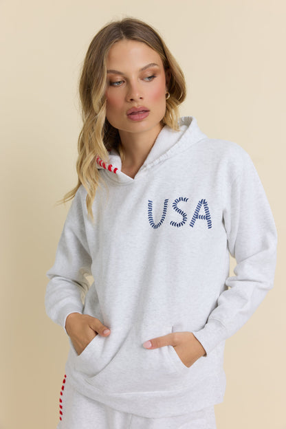 Vintage Havana Embroidered Surf Wash Hoodie