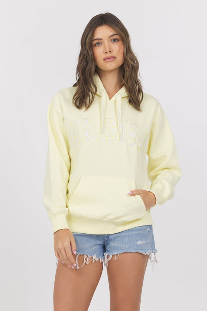 Sunshine Aloha Vintage Havana Proweave Hoodie Ditsy Print