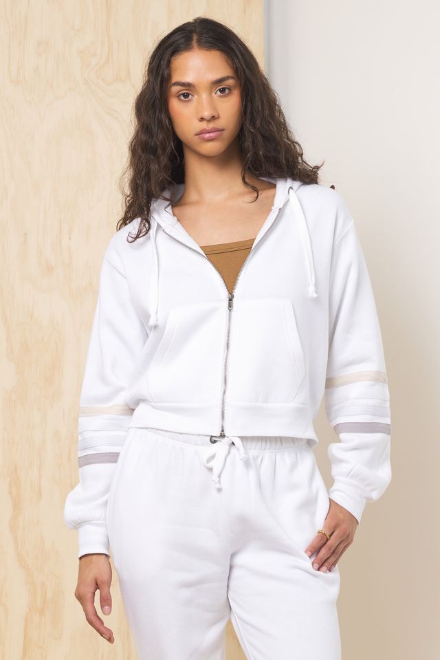Vintage Havana Striped Burnout Fleece 2-Piece Set