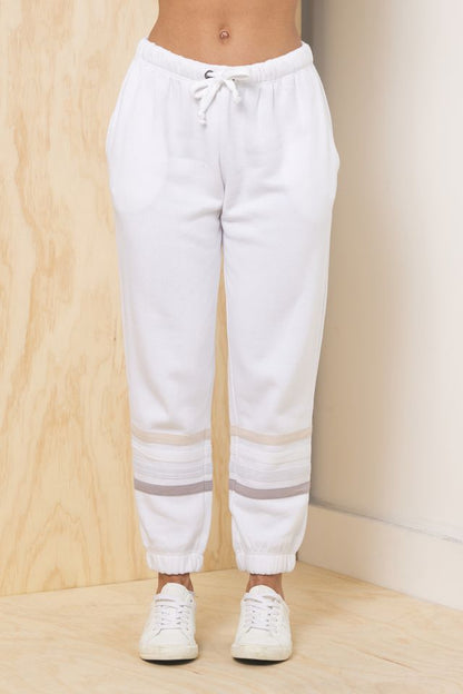 Vintage Havana Striped Burnout Fleece 2-Piece Set