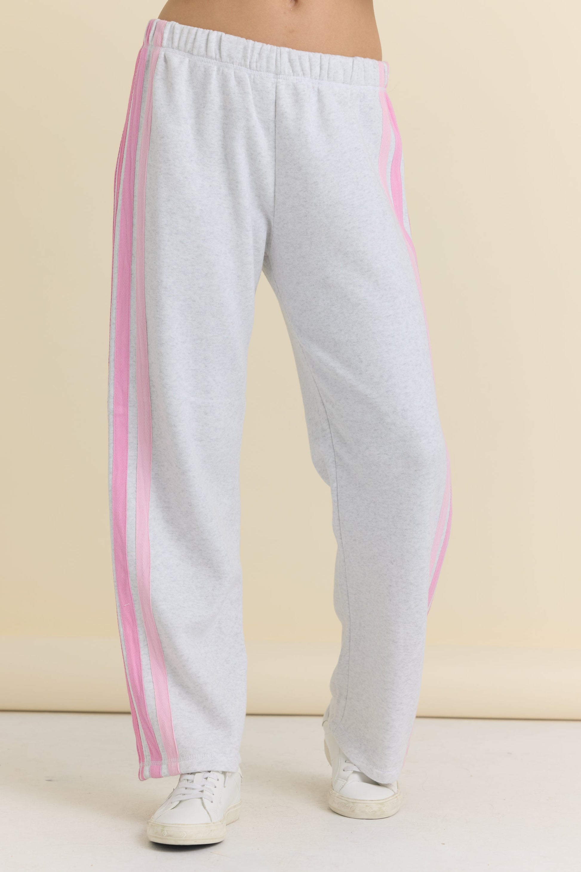 Vintage Havana Wide Leg Pant with Twill Tape Stripe