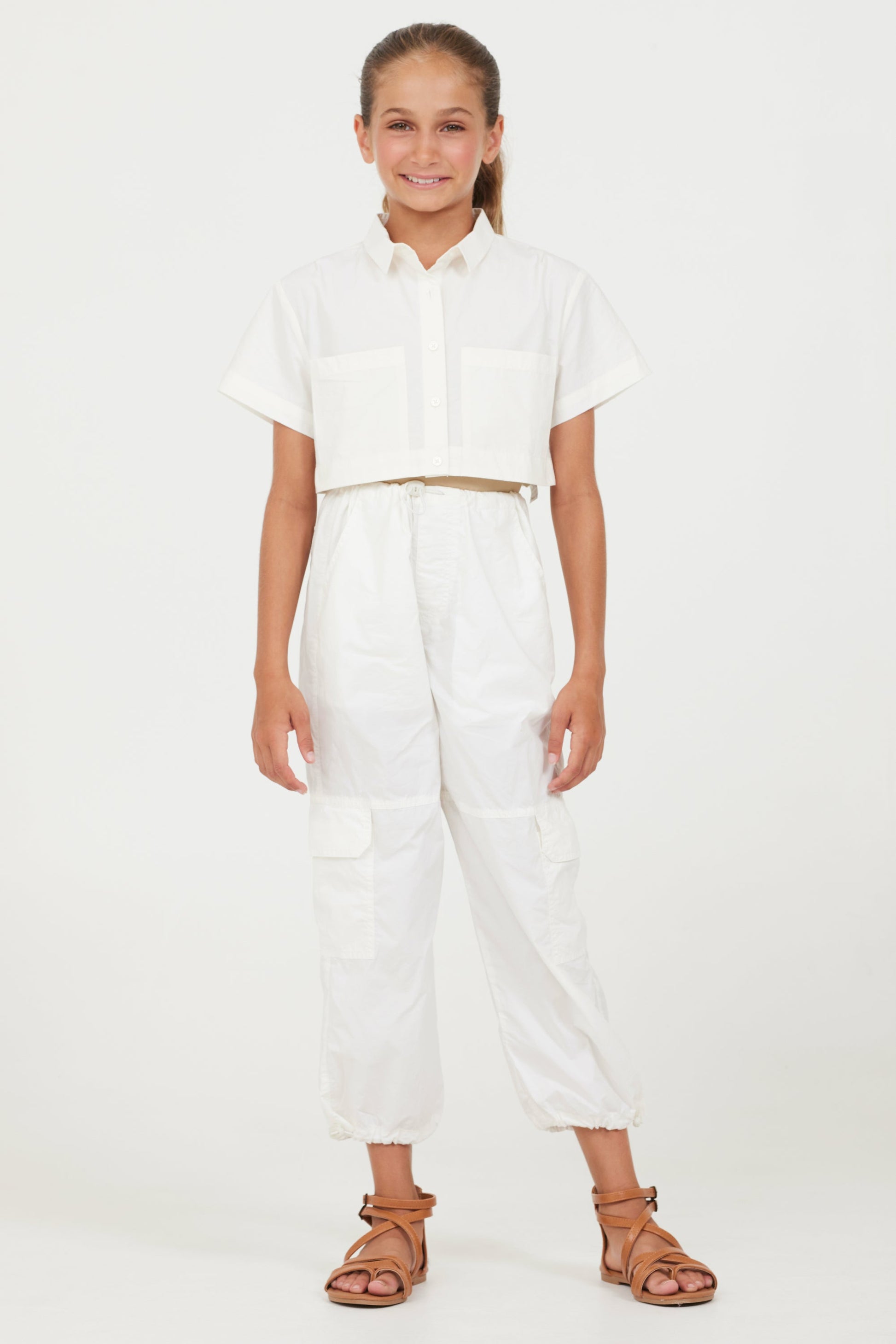 Vintage Havana Oyster Parachute Pants
