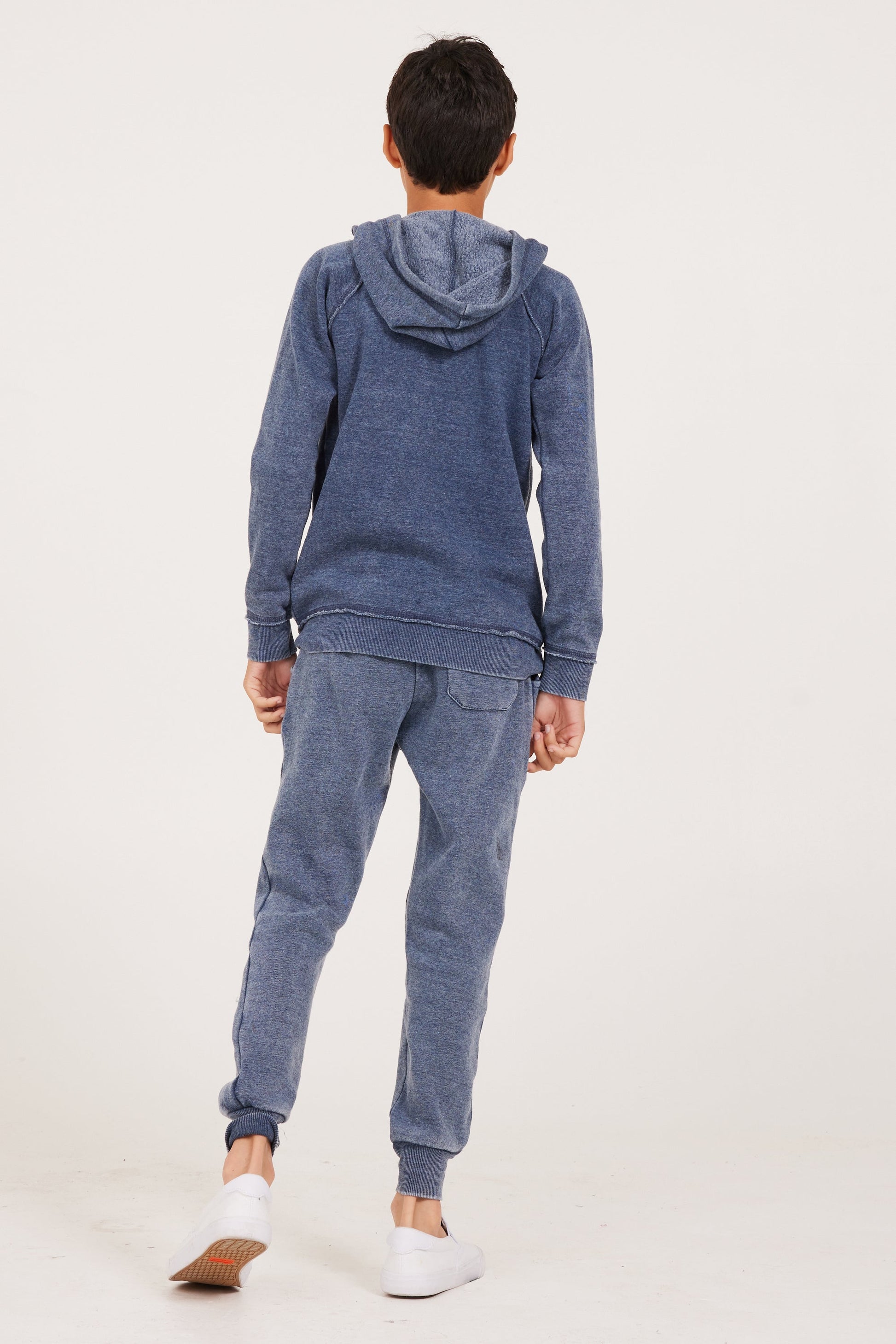 Deep Navy Vintage Havana Unisex Cuff Bottom Sweatpants