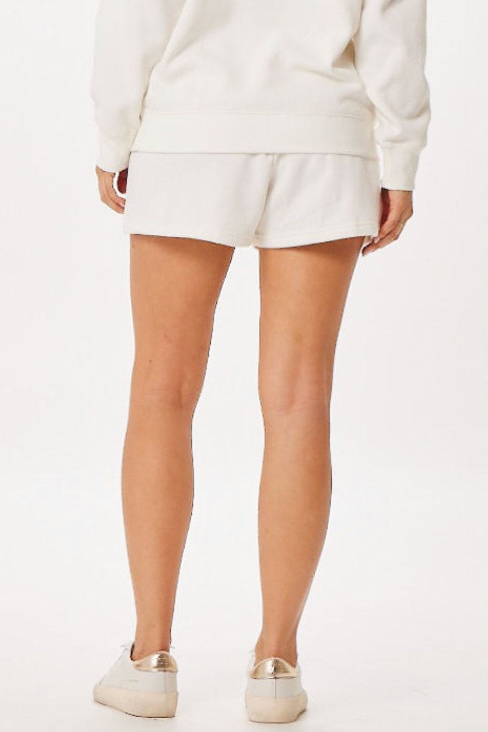 White Vintage Havana White St. Barth Jet Setter Surf Wash Shorts