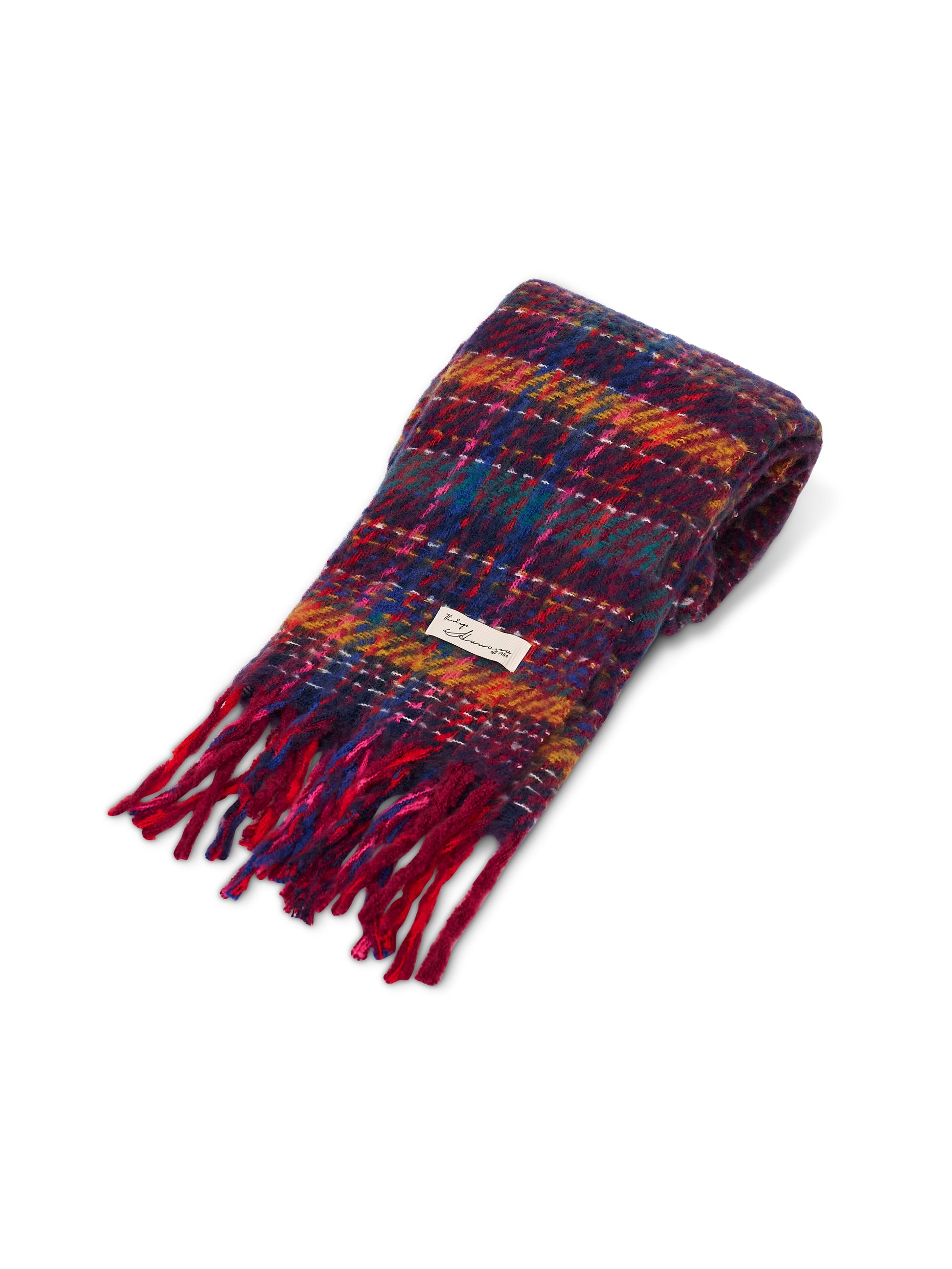 Pink Multi Vintage Havana BRUSH SCARF - PINK MULTI