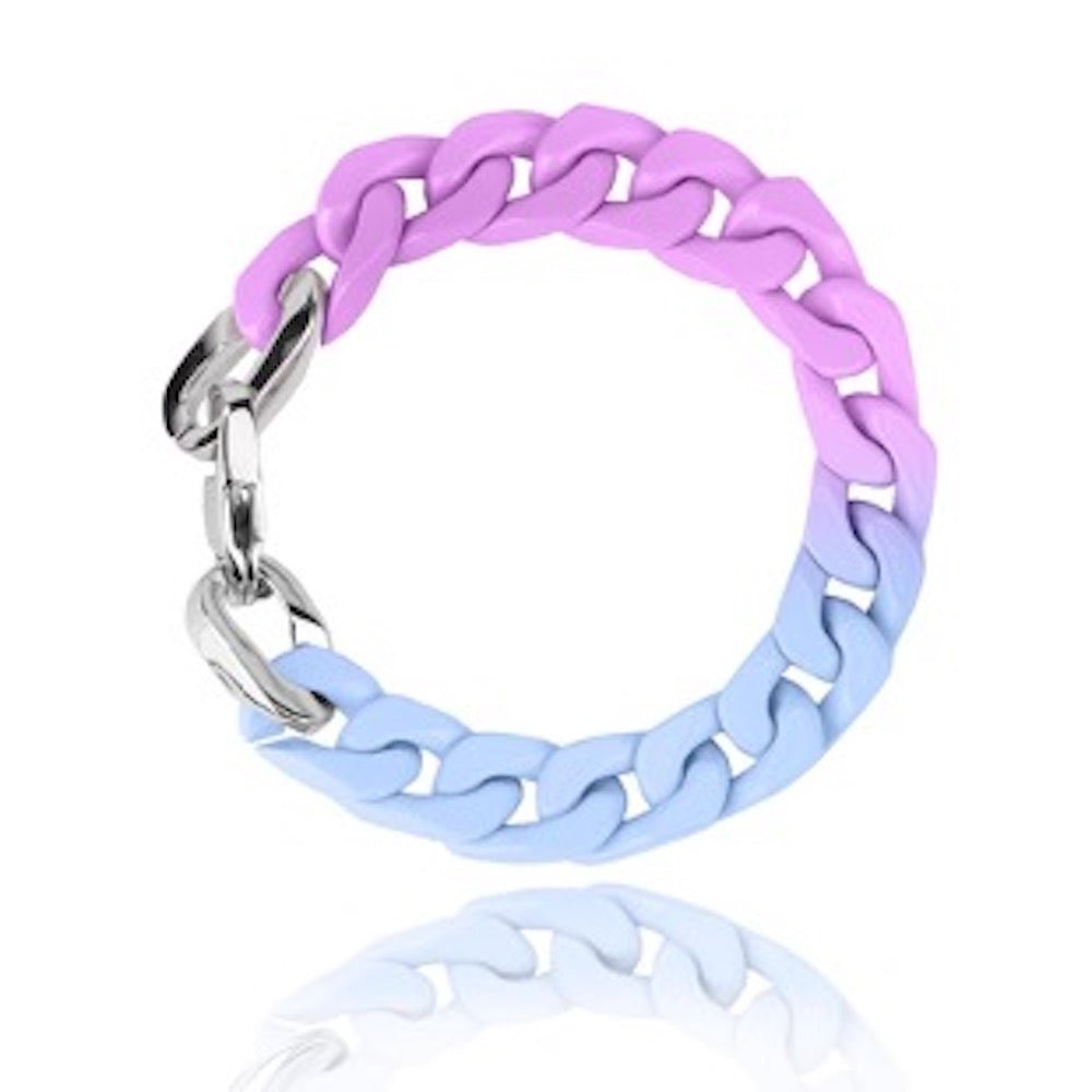 Vintage Havana DOUBLE DIP BRACELET SKY BLUE/ PURPLE