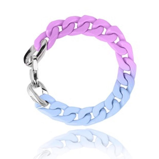 Vintage Havana DOUBLE DIP BRACELET SKY BLUE/ PURPLE