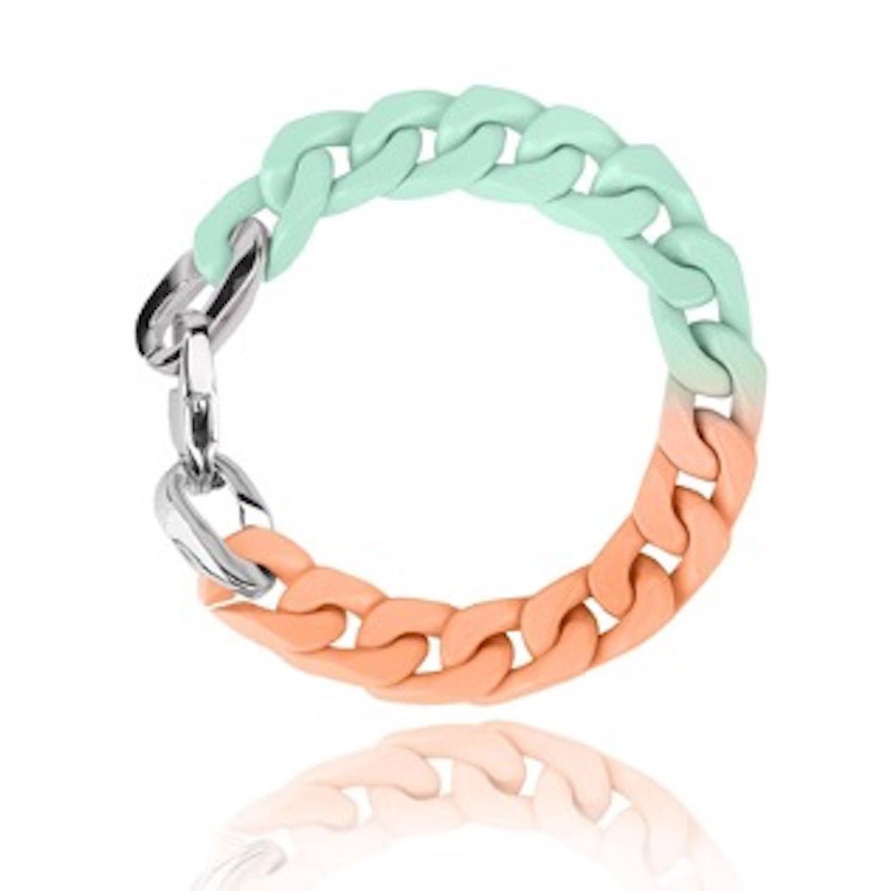 Vintage Havana DOUBLE DIP BRACELET MINT/PEACH