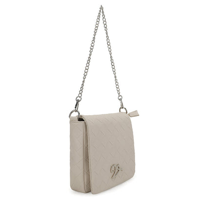 WHITE Vintage Havana ALLIE BAG - WHITE